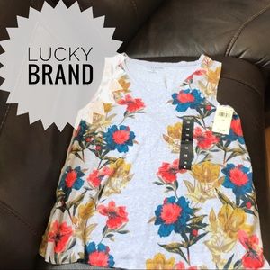 Lucky Brand Floral Plus Size Top